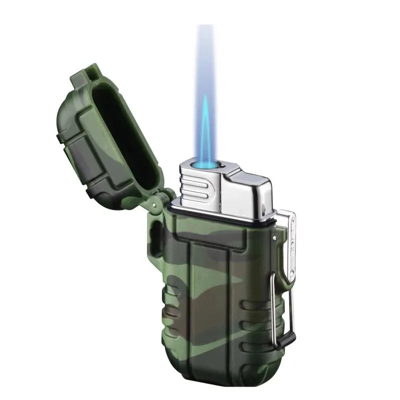 Tough Electrical Lighter 2.0 - Rechargeable, waterproof and windproof, ideal for camping and outdoor adventures.