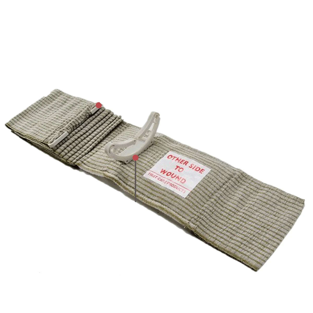 RESCUE Compression Bandage - Trusted Bleeding Control for Real Emergencies, designed for quick, one-handed use in emergencies.