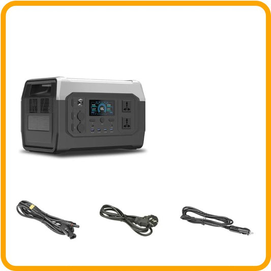 Portable Power Station – Solar Generators for Emergency Backup, Camping, RV & Off-Grid Power