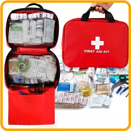 184-Piece First Aid Kit – Emergency-Ready, Compact & Fully Stocked