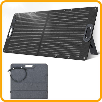 100W faltbares Solarpanel – Hochleistungs-ETFE-Panel für Stromstationen und den Außeneinsatz