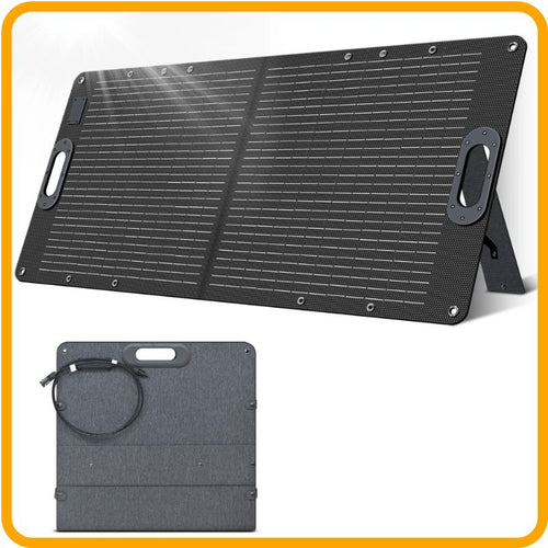 100W faltbares Solarpanel – Hochleistungs-ETFE-Panel für Stromstationen und den Außeneinsatz