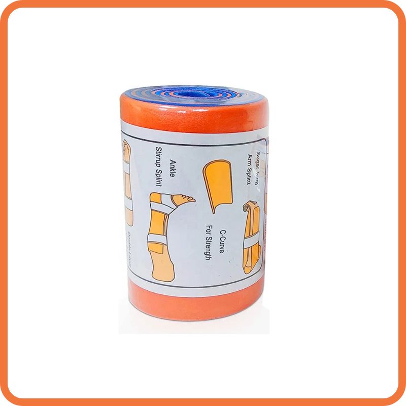 Emergency Aluminum Splint Roll For Injuries – 11×46cm