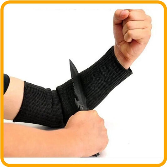 Cut-Resistant Arm Sleeves – Stainless Steel Wire Mesh
