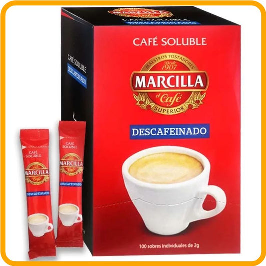 Marcilla Decaf Instant Coffee – 100 Sachets