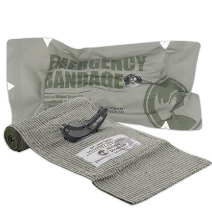 RESCUE Compression Bandage - Trusted Bleeding Control for Real Emergencies, designed for fast, one-handed use in crises.