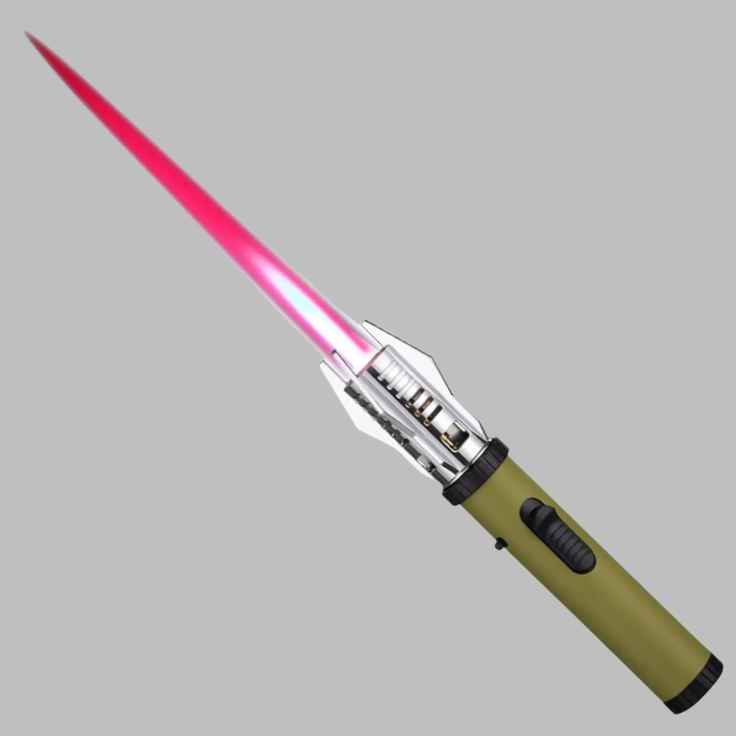 Powerful Torch Lighter – Windproof Jet Flame with Safety Lock | Refillable Butane Gas Lighter for Emergencies.