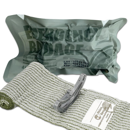 RESCUE Compression Bandage - Trusted Bleeding Control for Real Emergencies, designed for quick, one-handed use in crises.