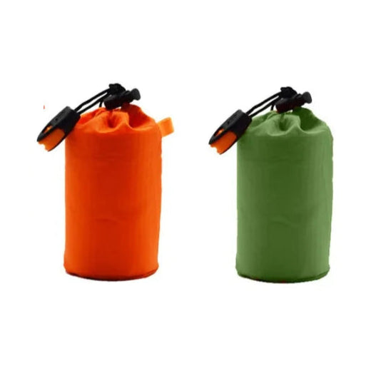 Compact Portable Waterproof Emergency Survival Sleeping Bag – Thermal Sack for Outdoor, EDC, First Aid essentials.