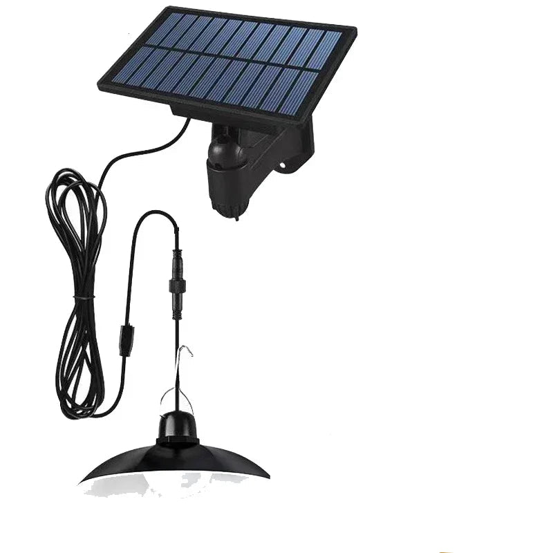 Illuminate your space with the Solar Pendant LED Light – Waterproof Outdoor Hanging Lamp, ideal for any setting.
